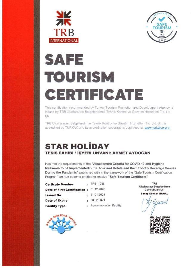 Star Holiday Hotel Istanbul Exterior foto